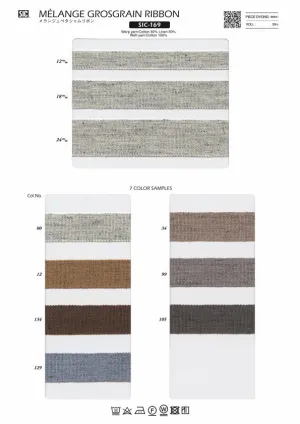 Sample Card Melange Ribbon (SIC-169 SIC-224 SIC-229)