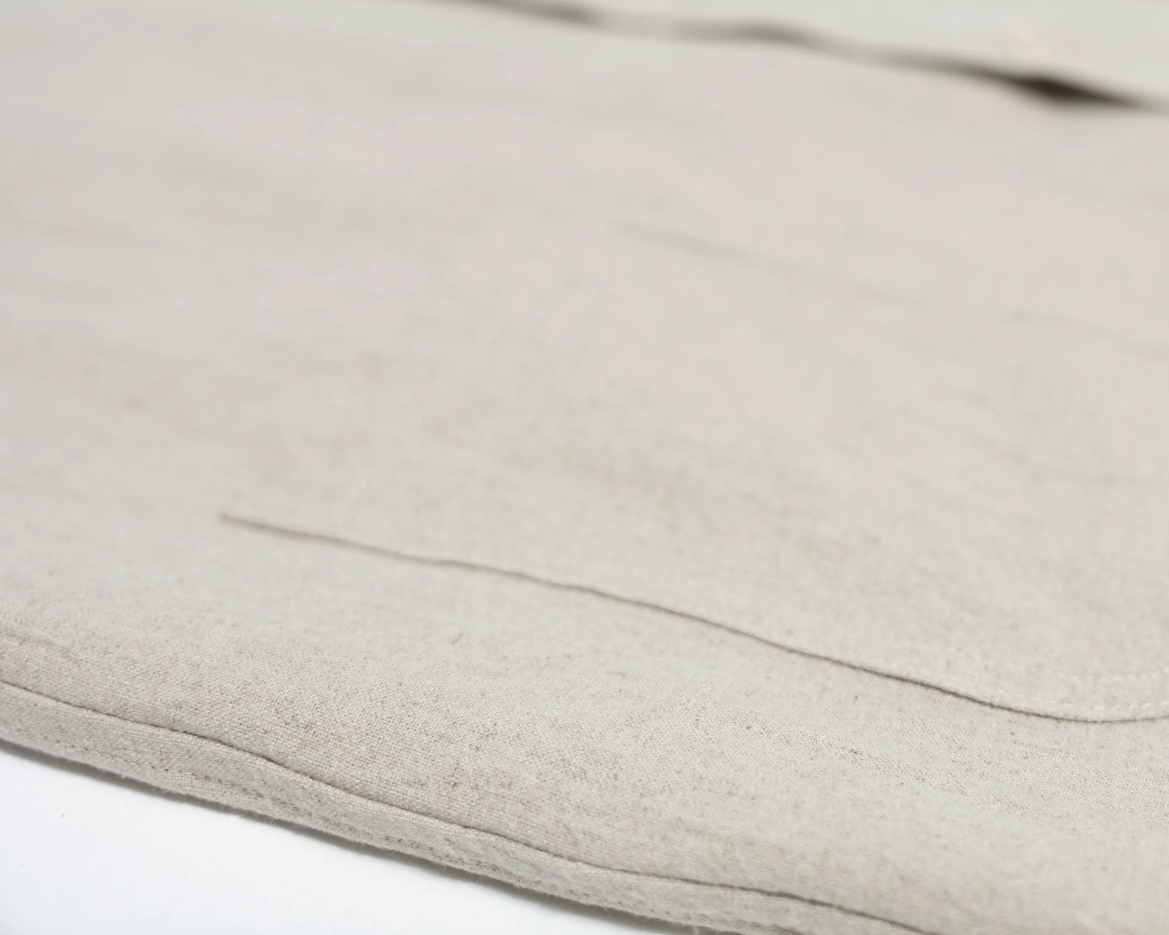 SAMPLE SALE: James SS Shirt - Natural Linen / Cotton