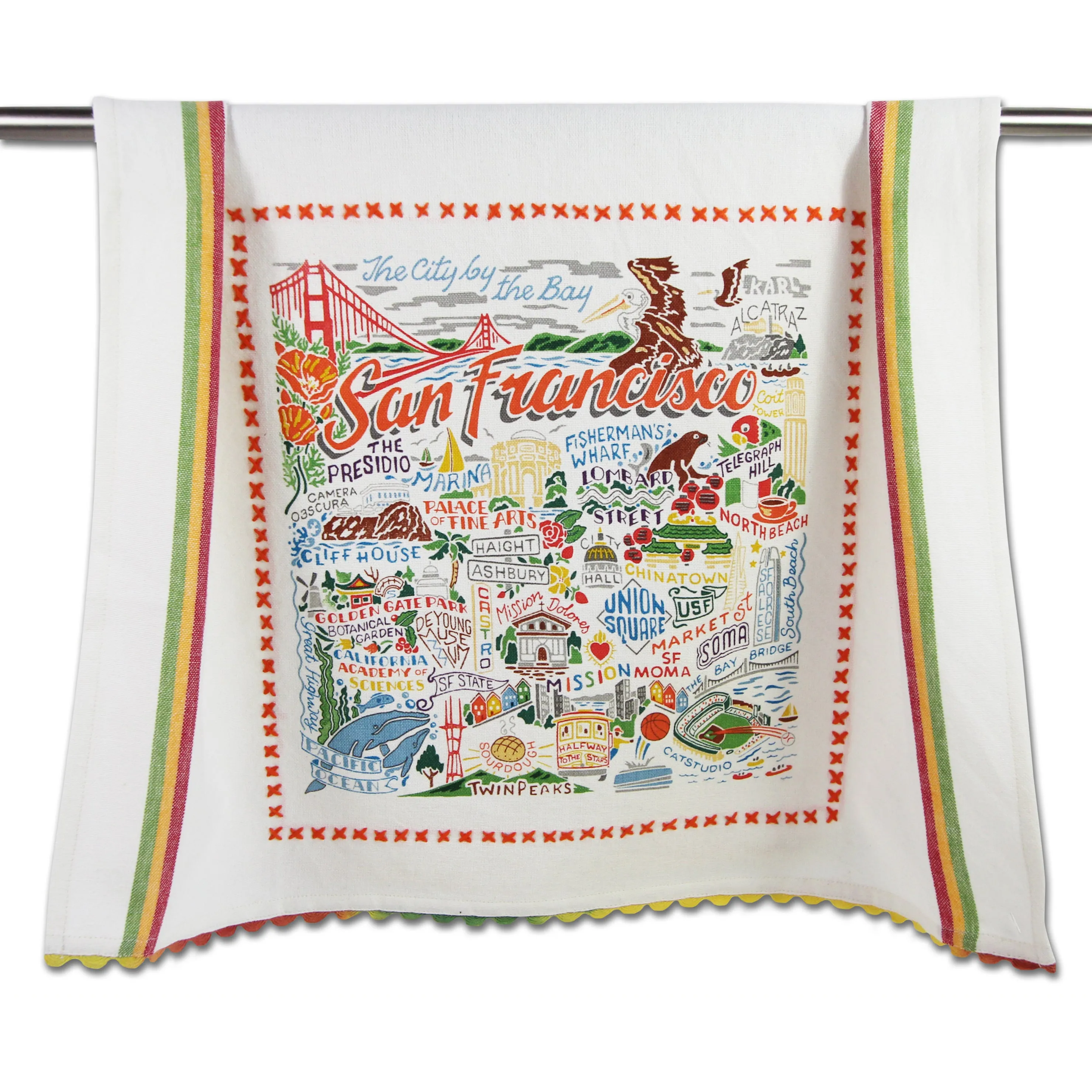 San Francisco City Dish Towel