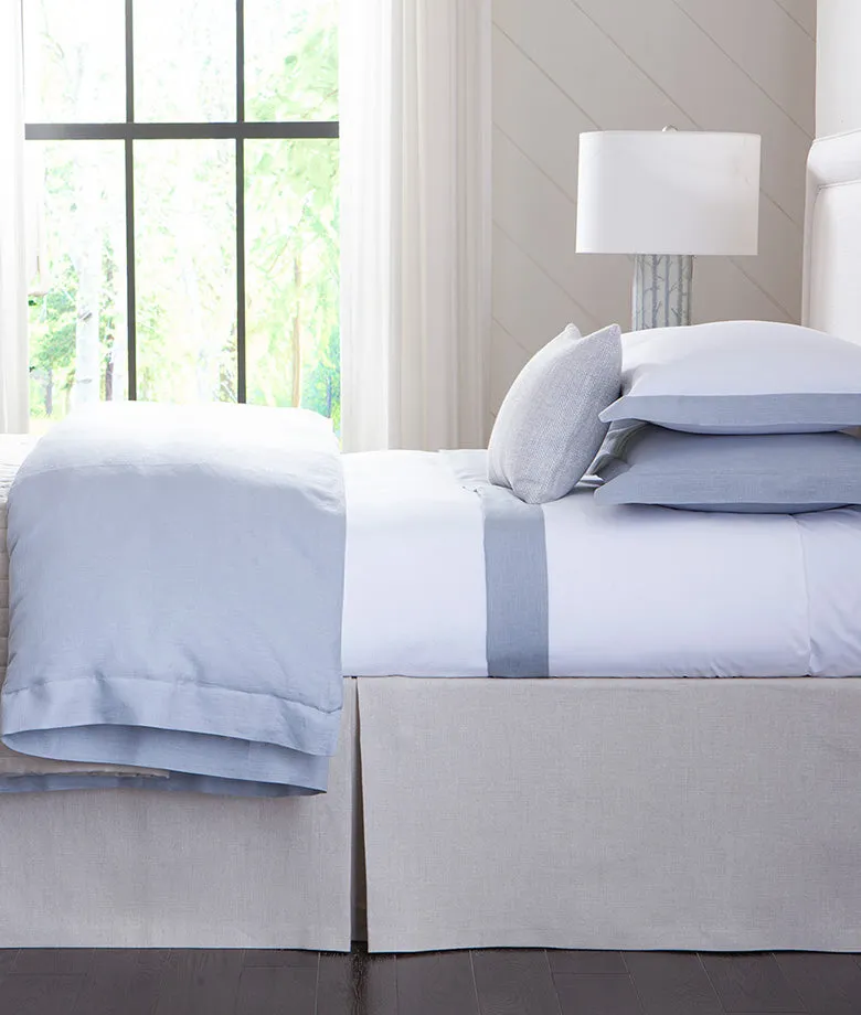 Sandy Point Percale & Linen Sheets