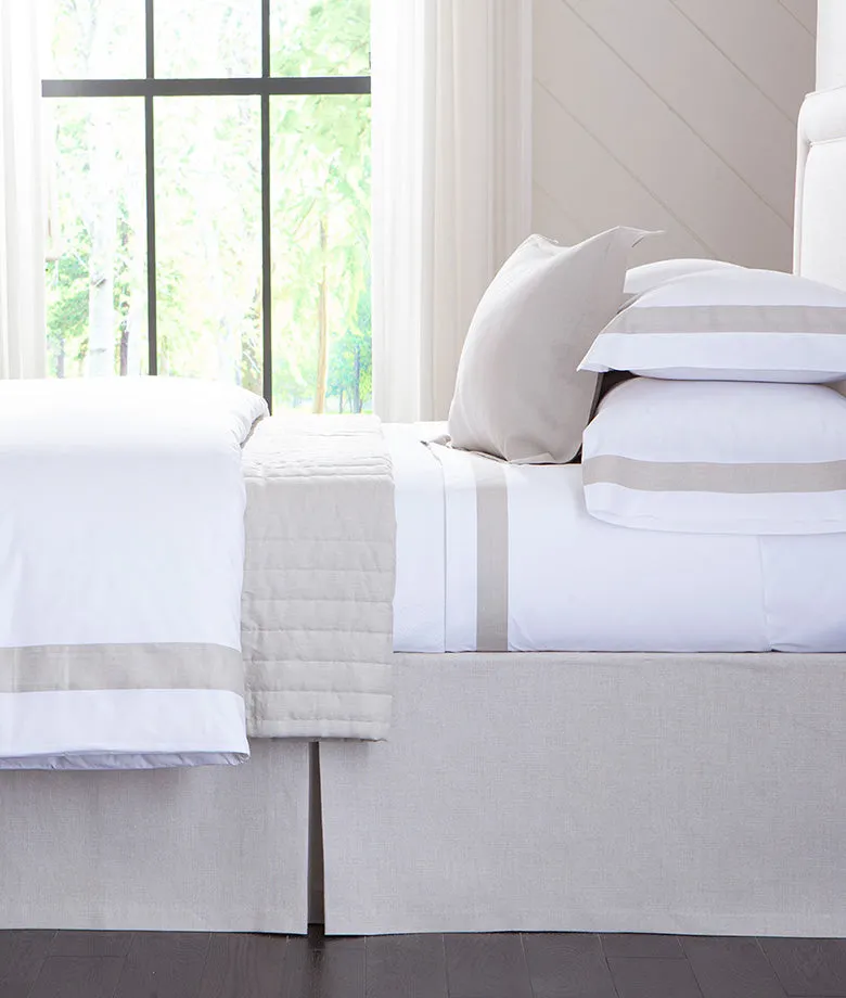 Sandy Point Percale & Linen Sheets
