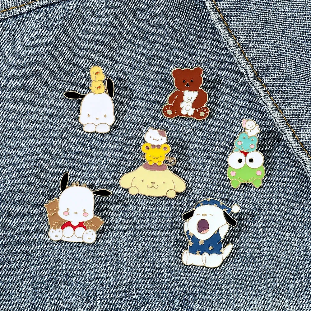 Sanrio Pochacco Brooches