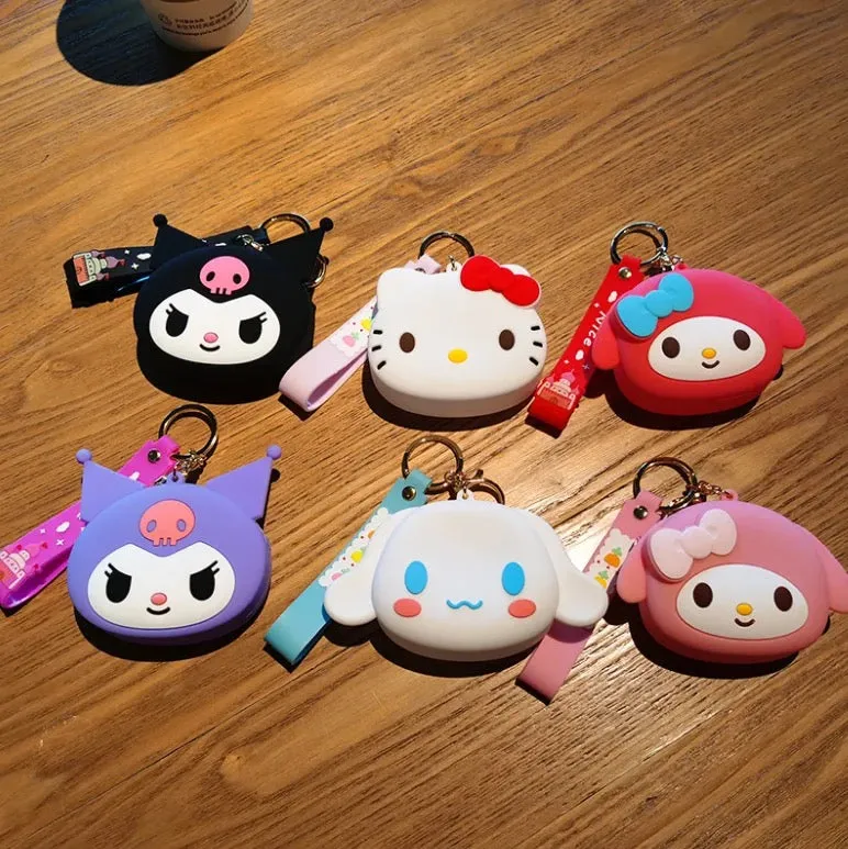 Sanrio Silicon Coin Pouches