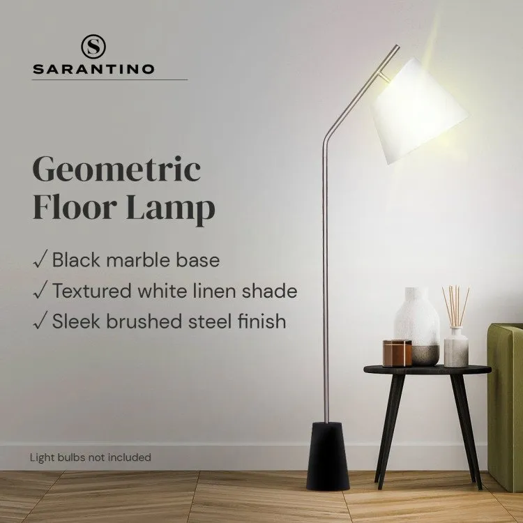 SARANTINO MODERN ARC FLOOR LAMP