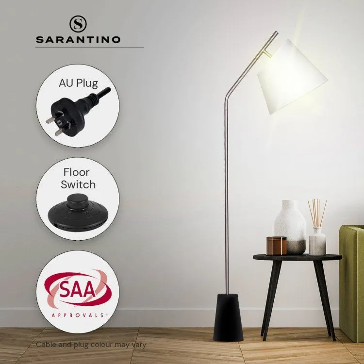 SARANTINO MODERN ARC FLOOR LAMP