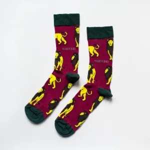 Save the Lions Bamboo Socks by Bare Kind