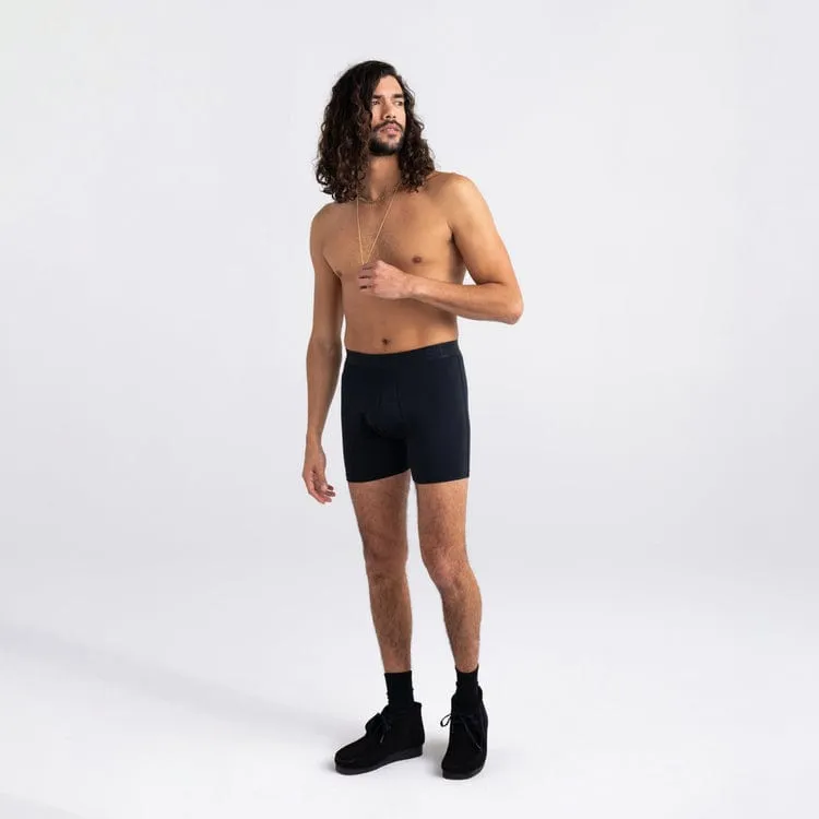 Saxx 22nd Century Silk Boxers - Black