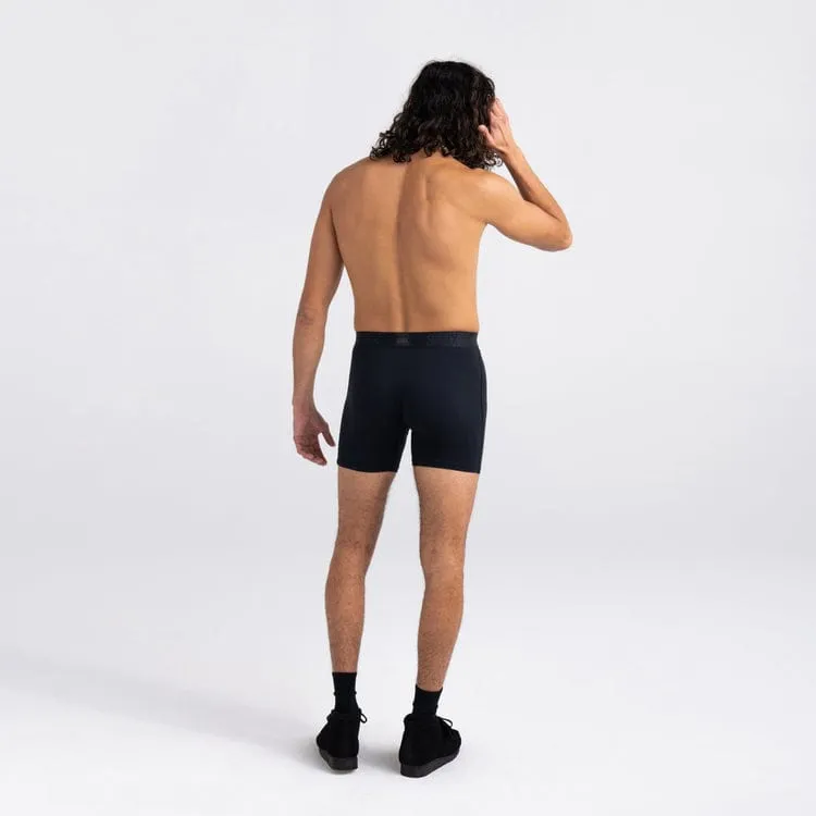 Saxx 22nd Century Silk Boxers - Black