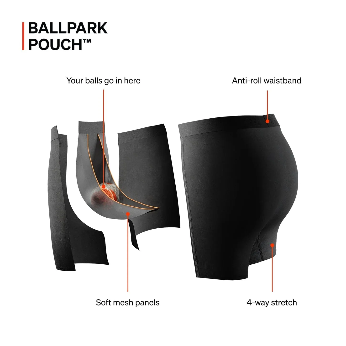 Saxx 22nd Century Silk Boxers - See Food - Navy