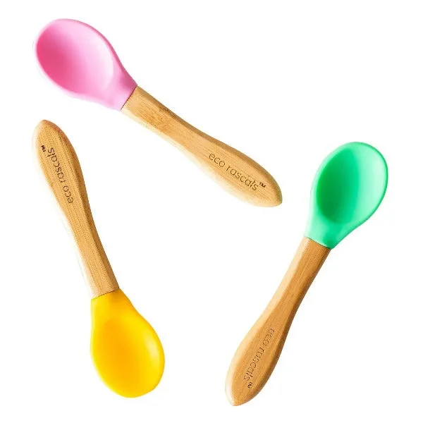 Set of 3 Spoons for Babies and Toddlers