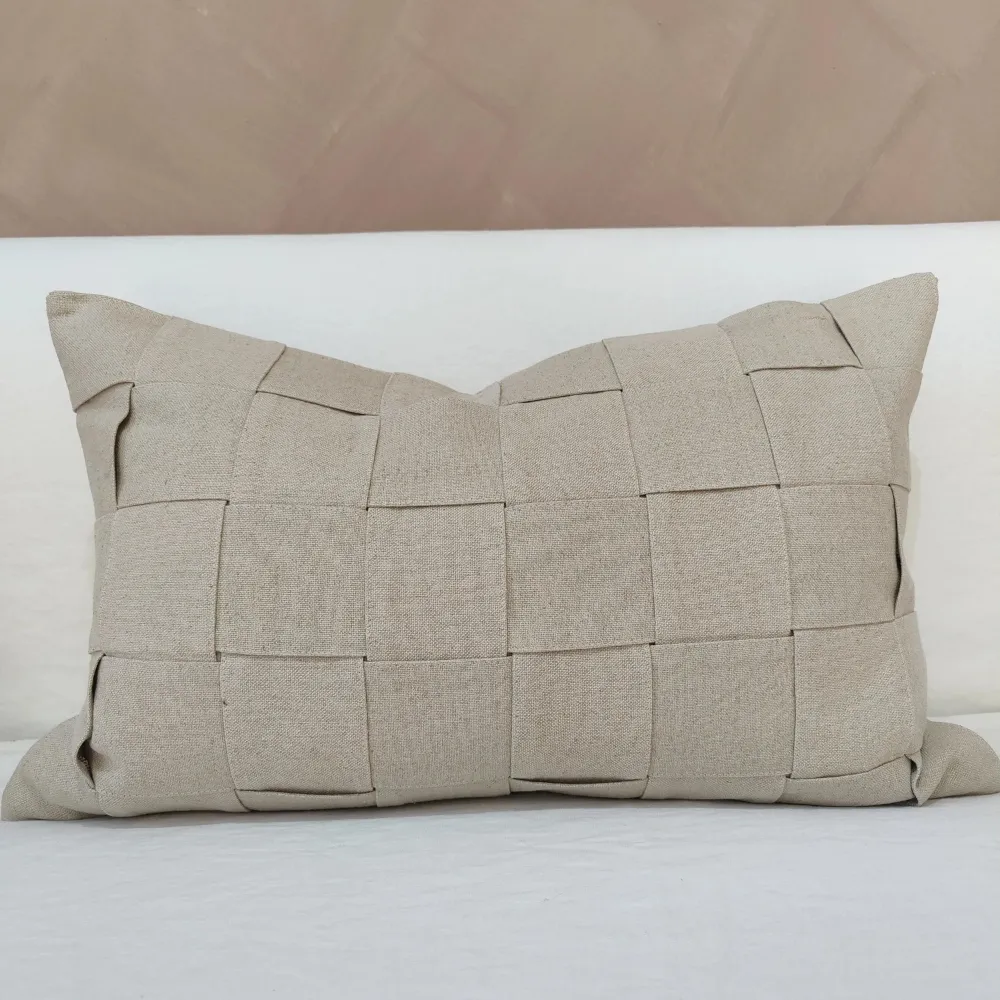 SHABBY CHIC LINEN/COTTON CUSHION