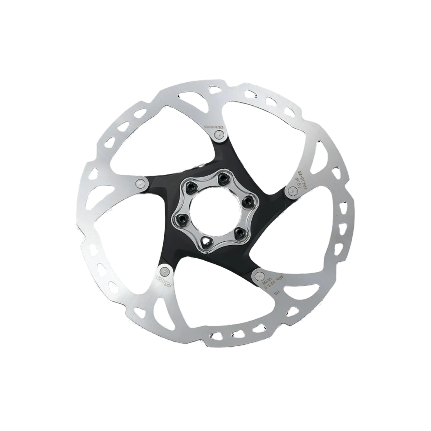 Shimano Sm-Rt76 Disc Rotor 180mm Xt 6-Bolt