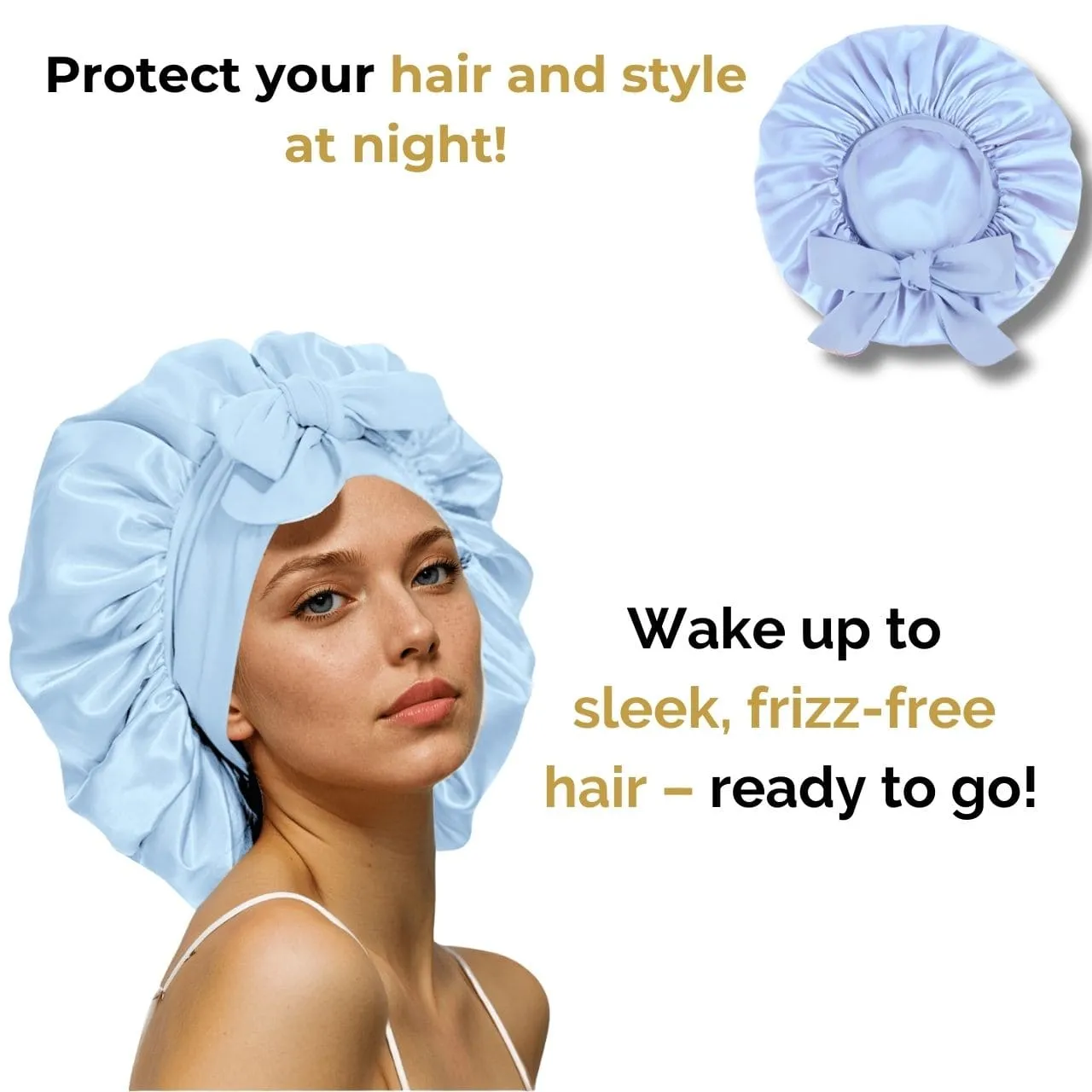 Silk Bonnet | Anti-frizz