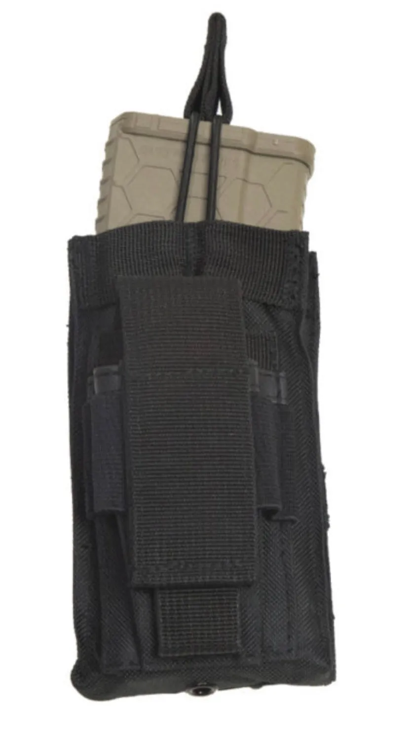 Single AR/Pistol Mag Pouch - Black