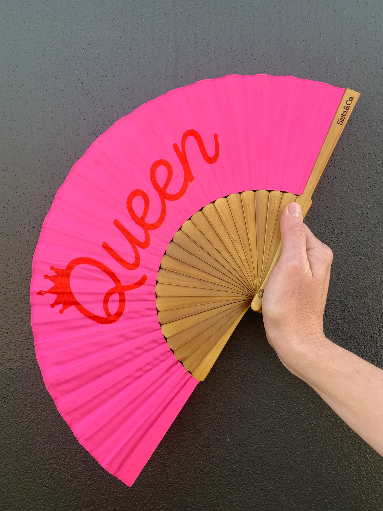 Sista & Co Fan - Queen Medium Fan