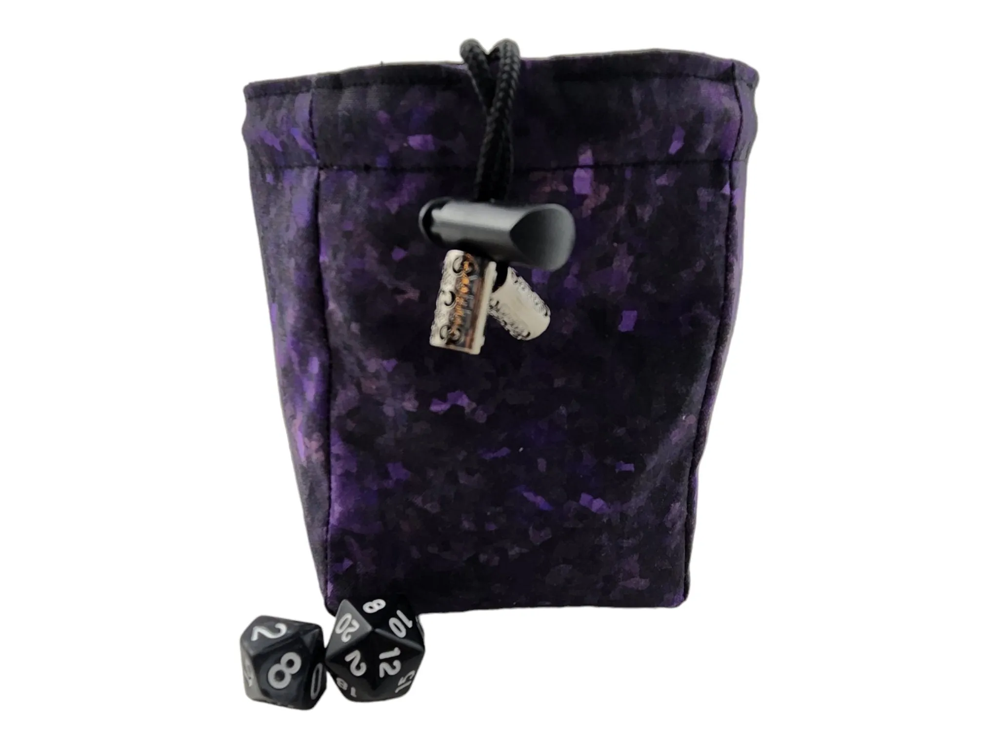 Skull and Rose dice bag