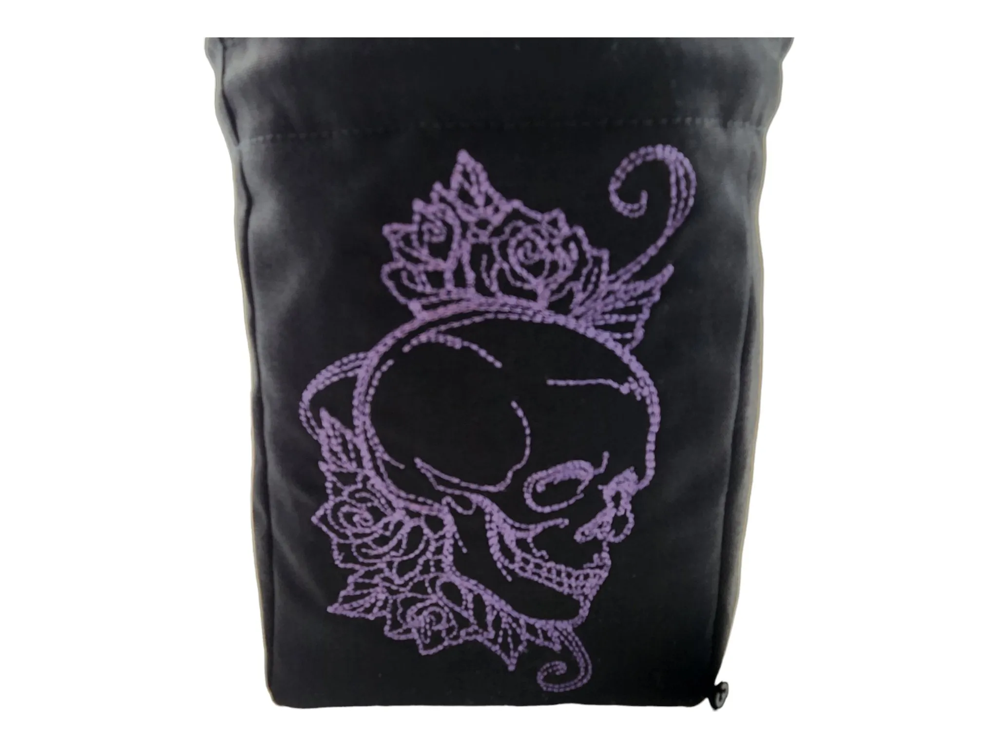 Skull and Rose dice bag