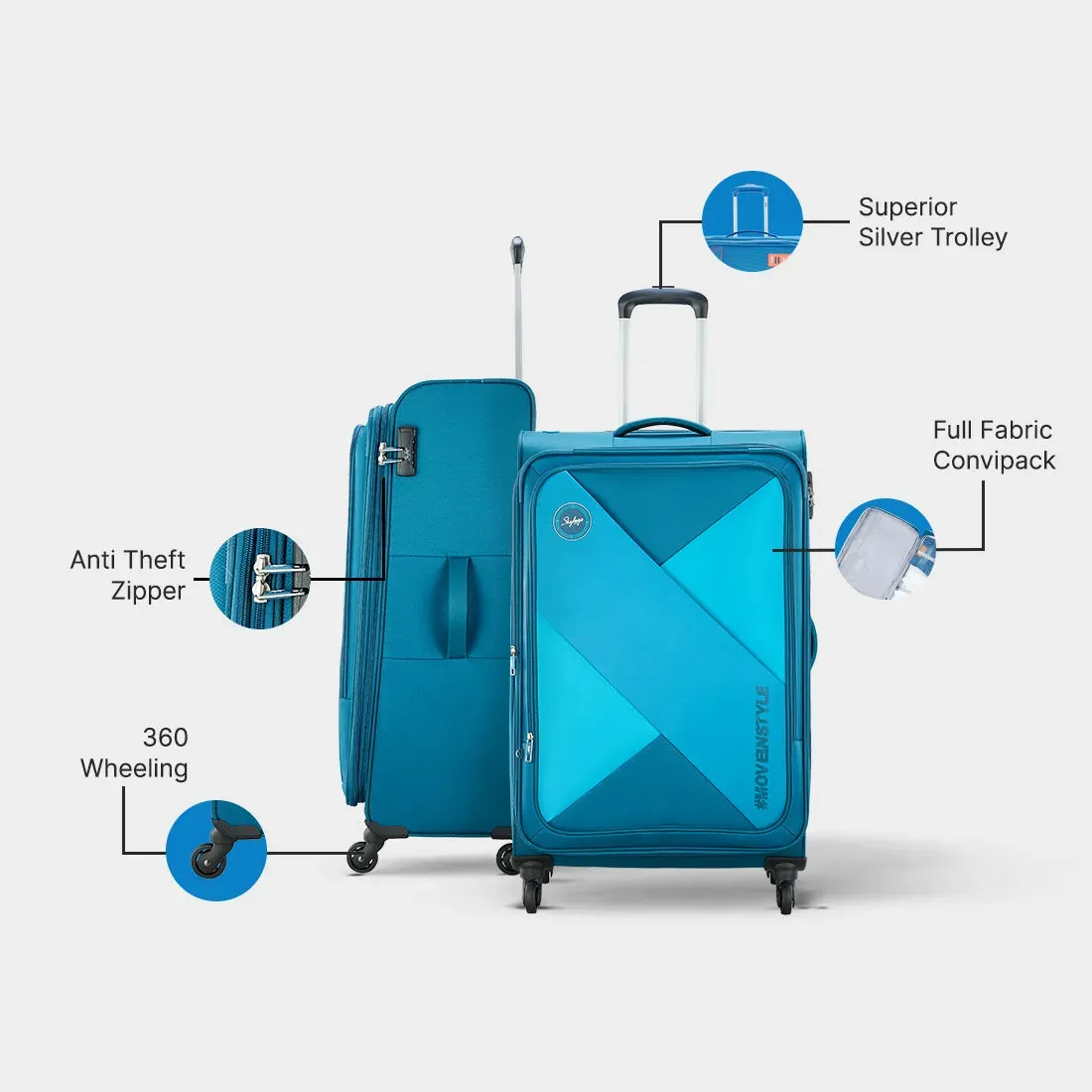 Skybags Converge Plus
