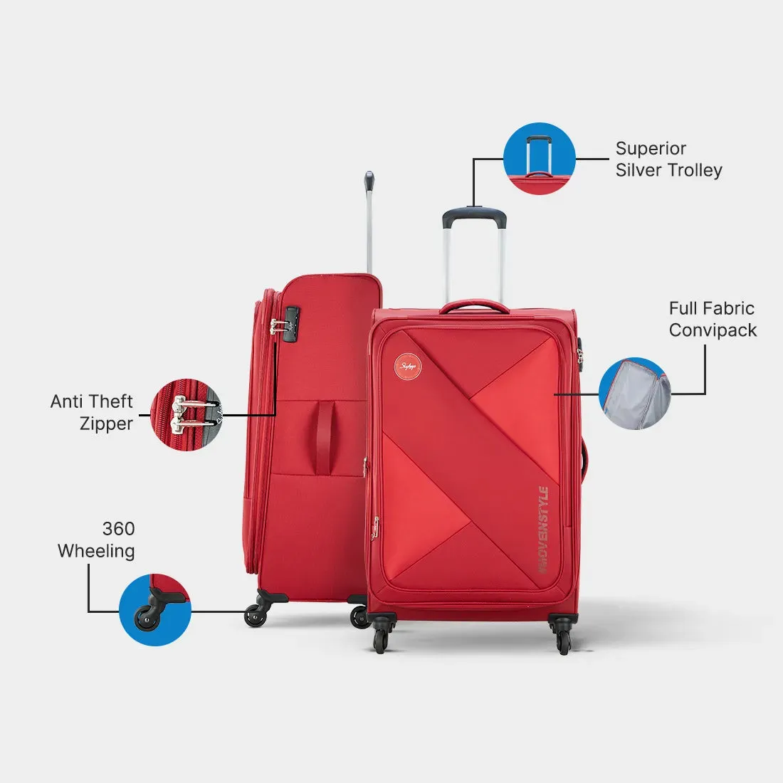 Skybags Converge Plus