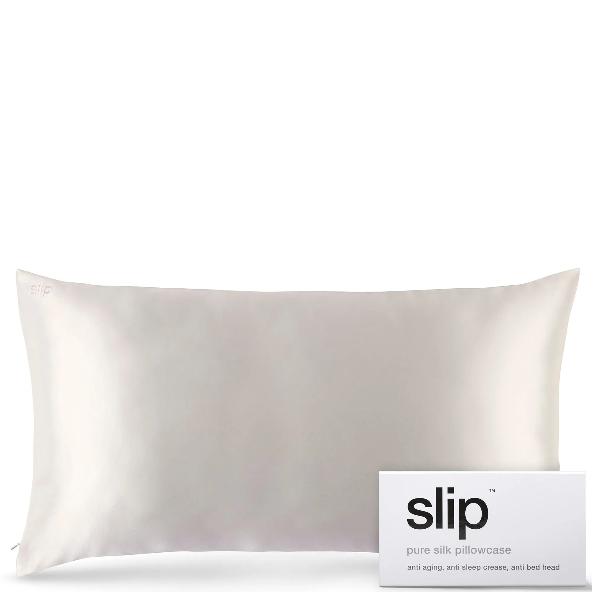 Slip Silk Pillowcase King (Various Colours)