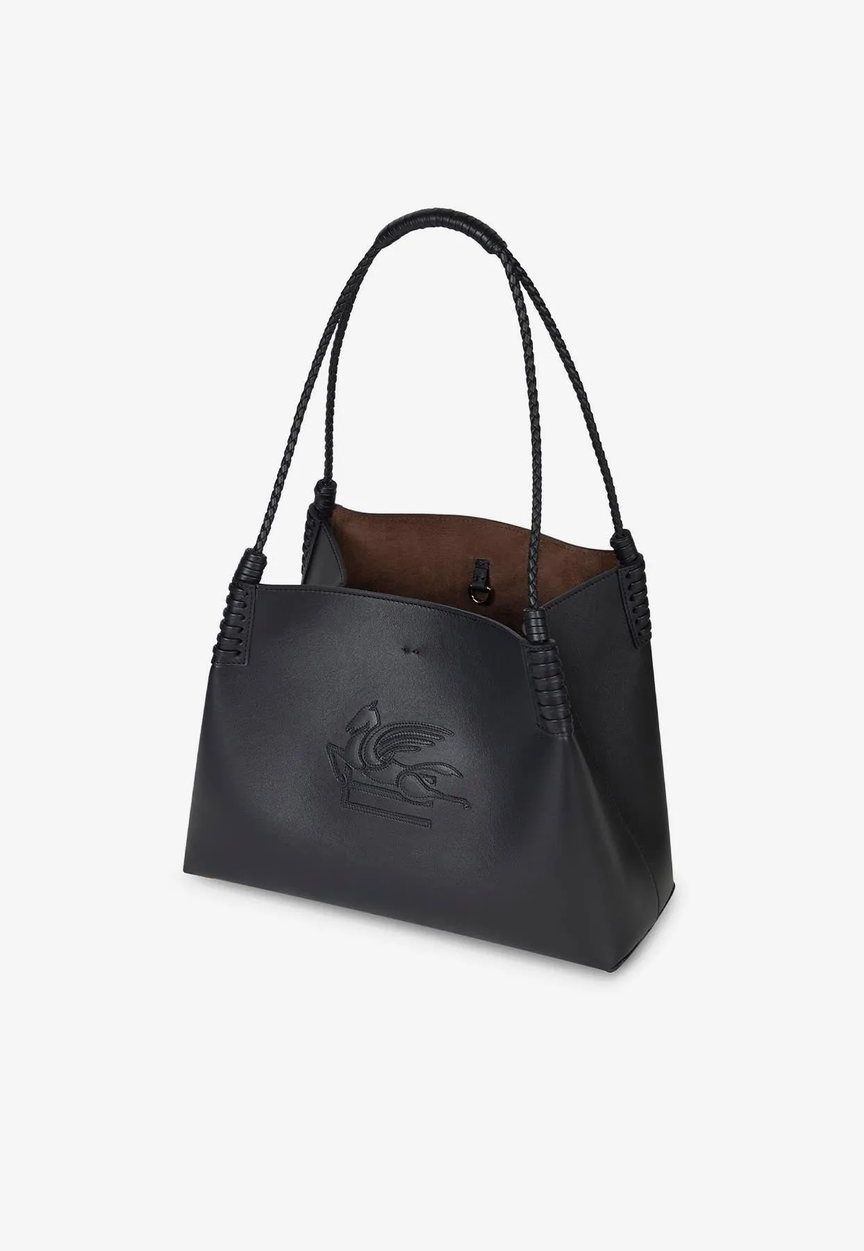 Small Libra Leather Tote Bag