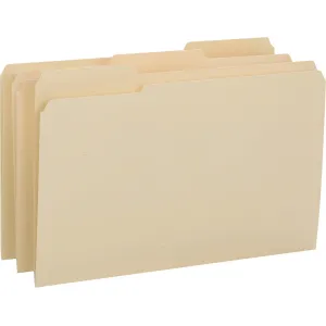 Smead 1/3 Tab Cut Legal Recycled Top Tab File Folder