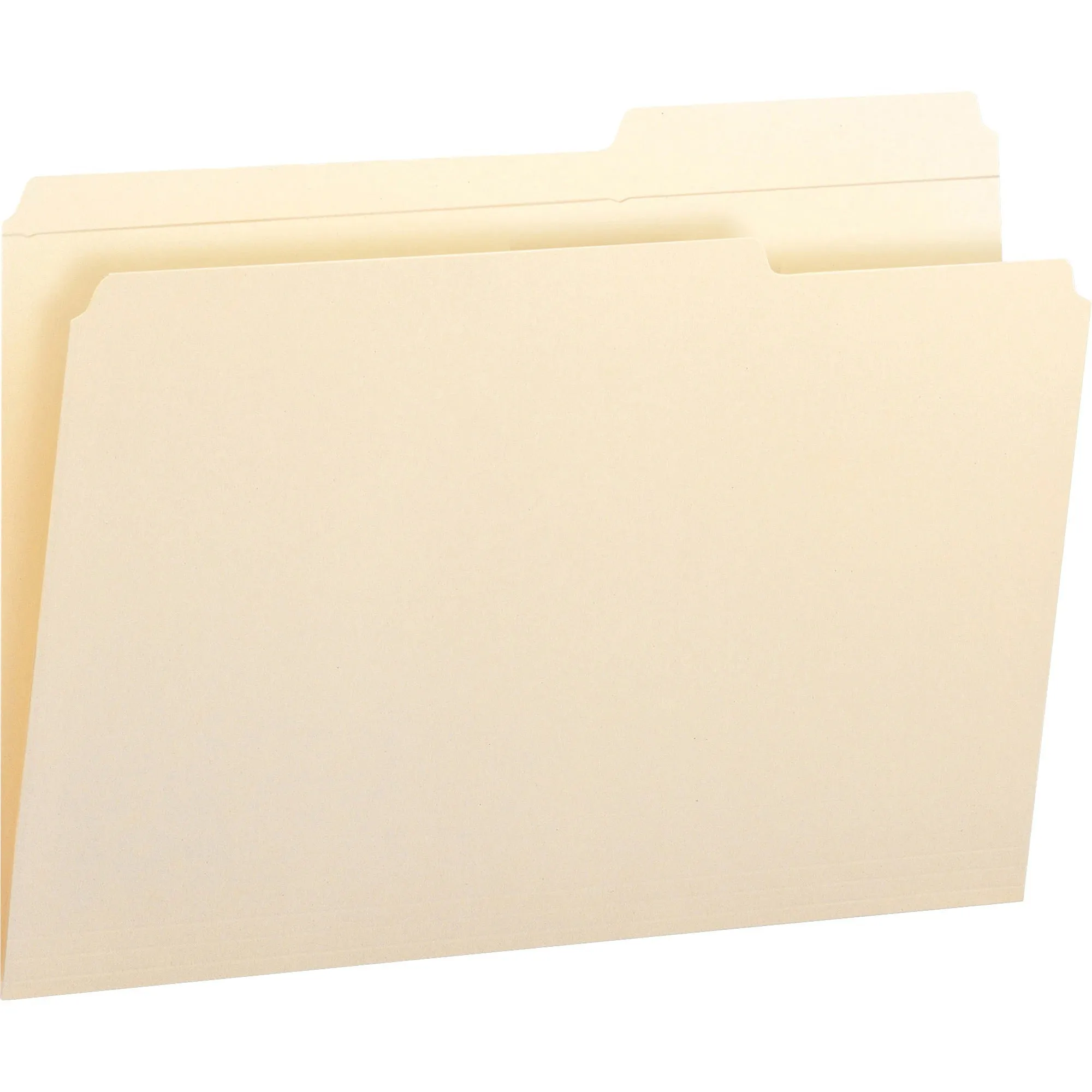 Smead 2/5 Tab Cut Legal Recycled Top Tab File Folder