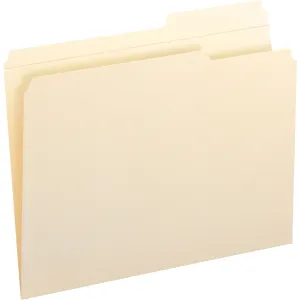 Smead 2/5 Tab Cut Letter Recycled Top Tab File Folder