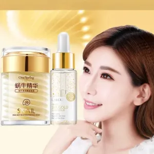Snail Collagen Face Cream Anti Aging Whitening Moisture Facial Firming