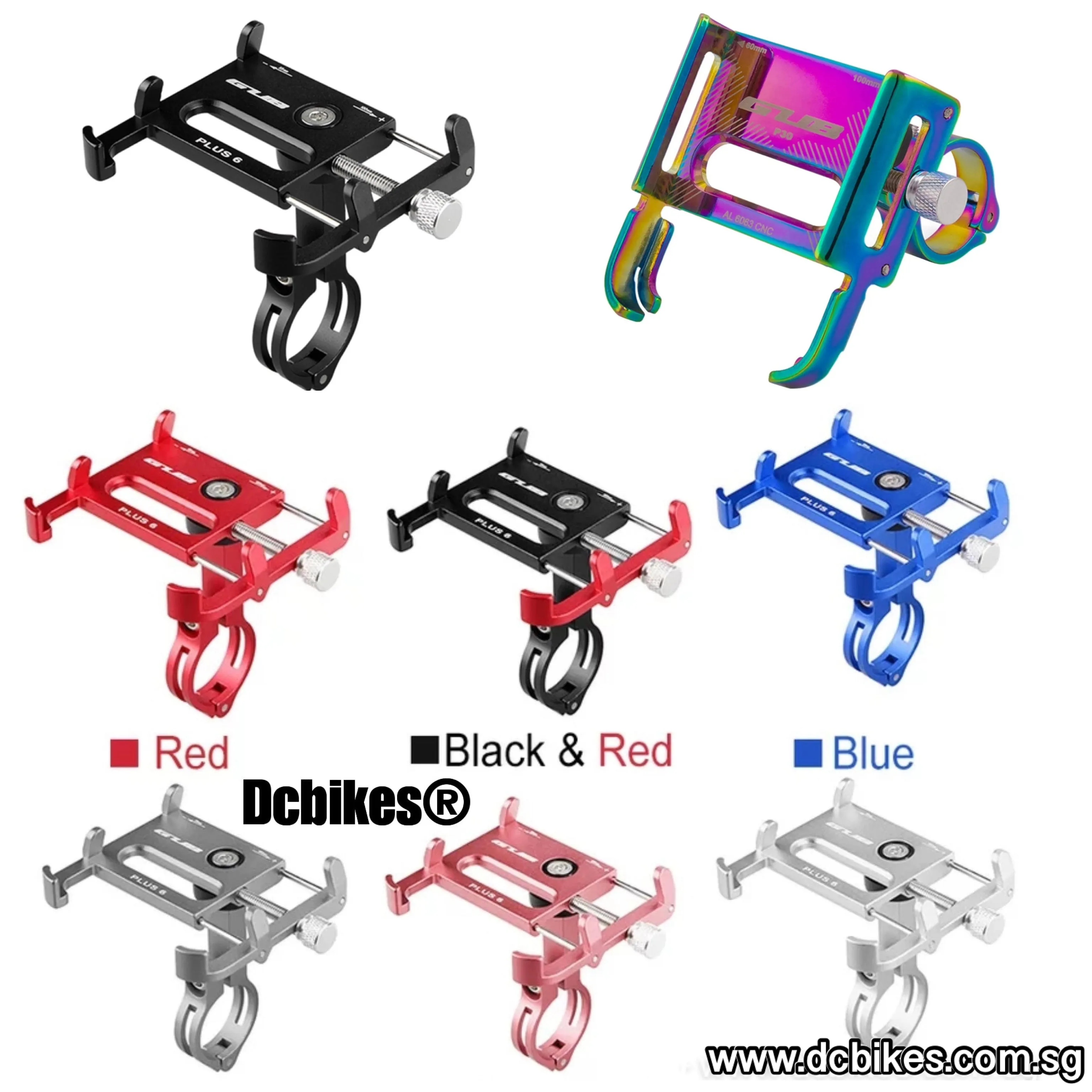 Solid Aluminum 360 Degree Rotating Hp Phone Holder Anodized Colours