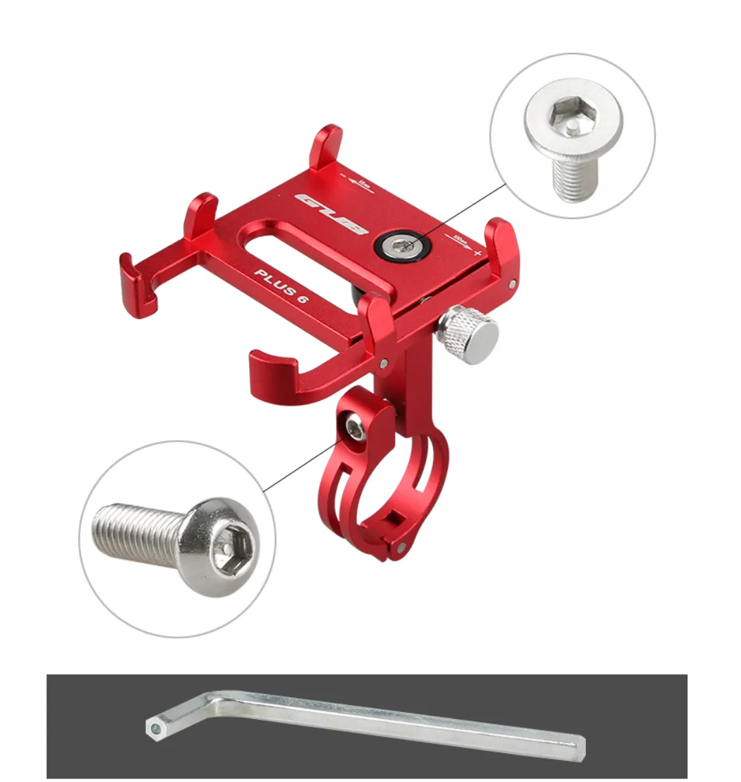 Solid Aluminum 360 Degree Rotating Hp Phone Holder Anodized Colours