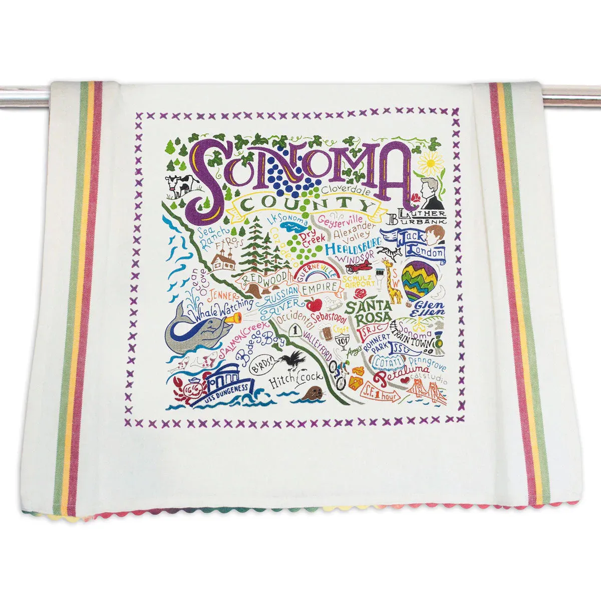 Sonoma County Dish Towel