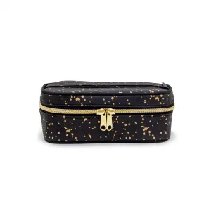 SoYoung Petite Beauty Poche in Black Gold Splatter