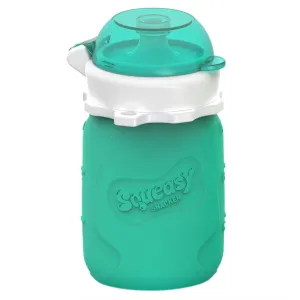 Squeasy Gear Squeasy Snacker - Aqua 3.5 OZ