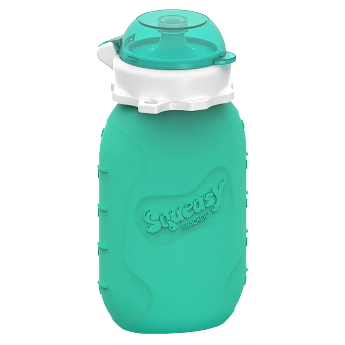 Squeasy Gear Squeasy Snacker - Aqua 6 OZ