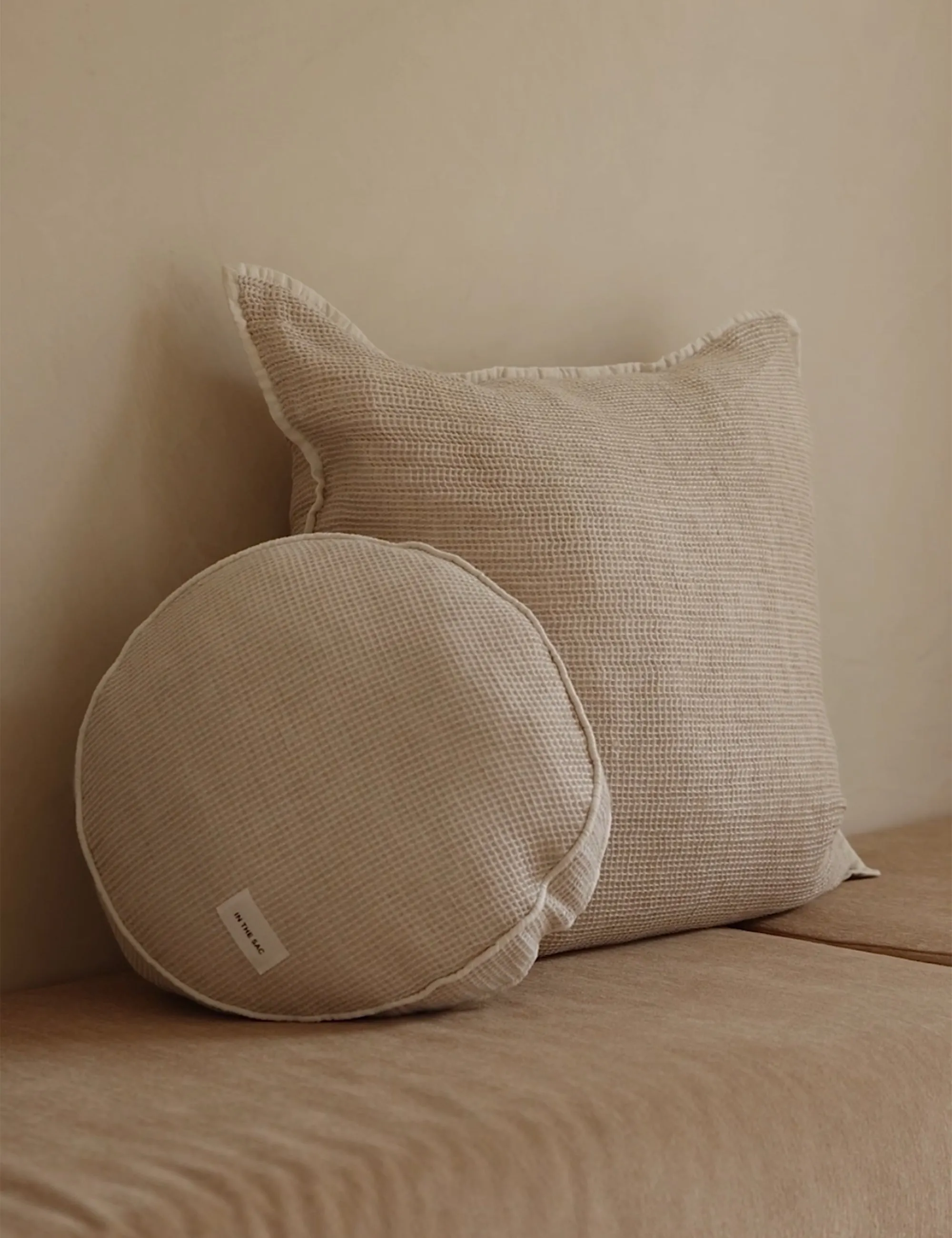 ST TROPEZ EUROPEAN PILLOWCASE | NATURAL