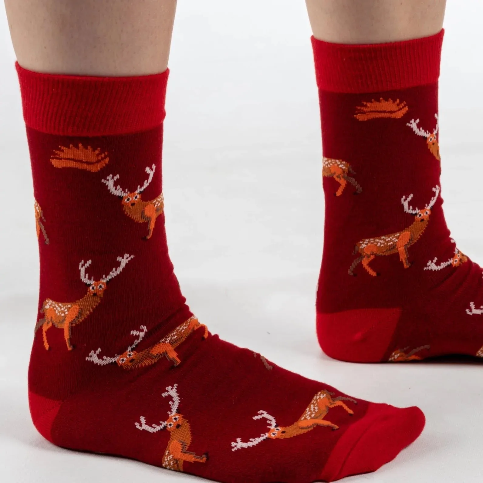 Stag Bamboo Socks by Hedgy Socks