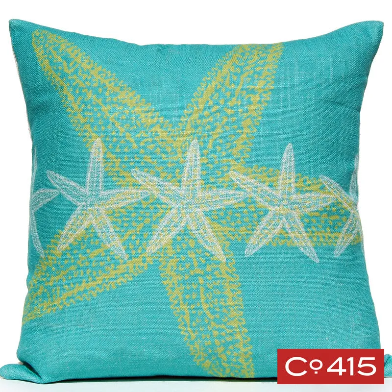 Starfish Pillow - Ocean