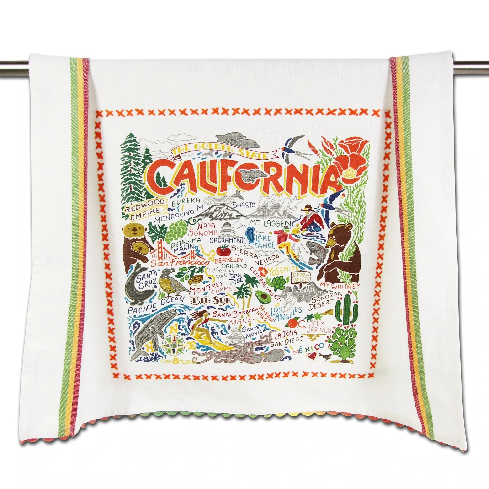 State of California Dish Towel