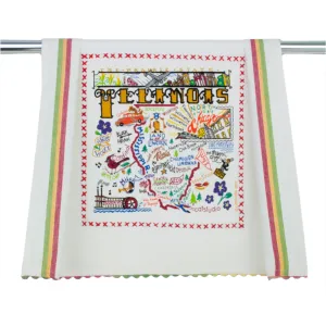 State of Illinois Dish Towel