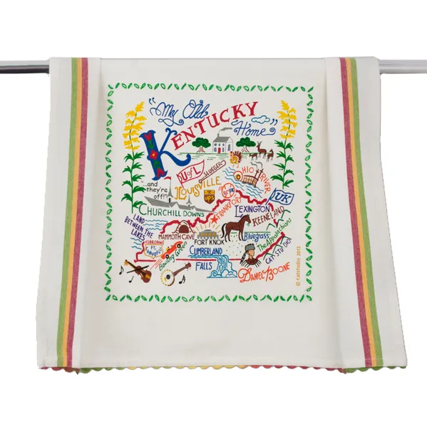 State of Kentucky Dish Towel