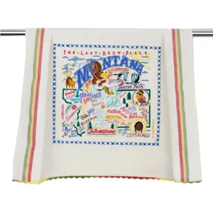 State of Montana Dish Towel