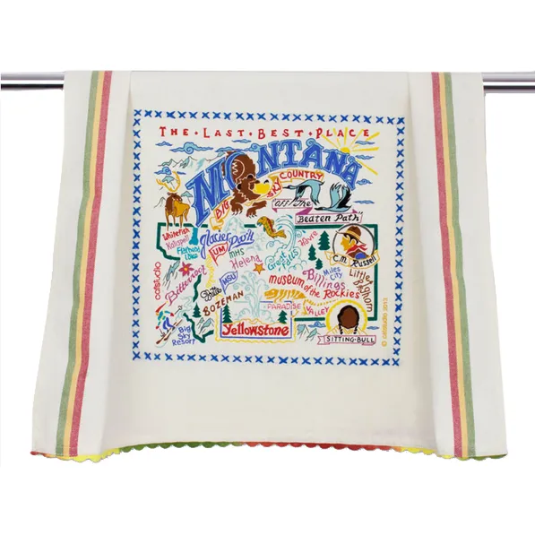 State of Montana Dish Towel