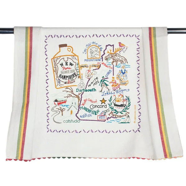 State of New Hampshire Dish Towel