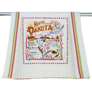 State of North Dakota Dish Towel