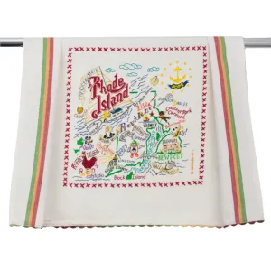 State of Rhode Island Dish Towel
