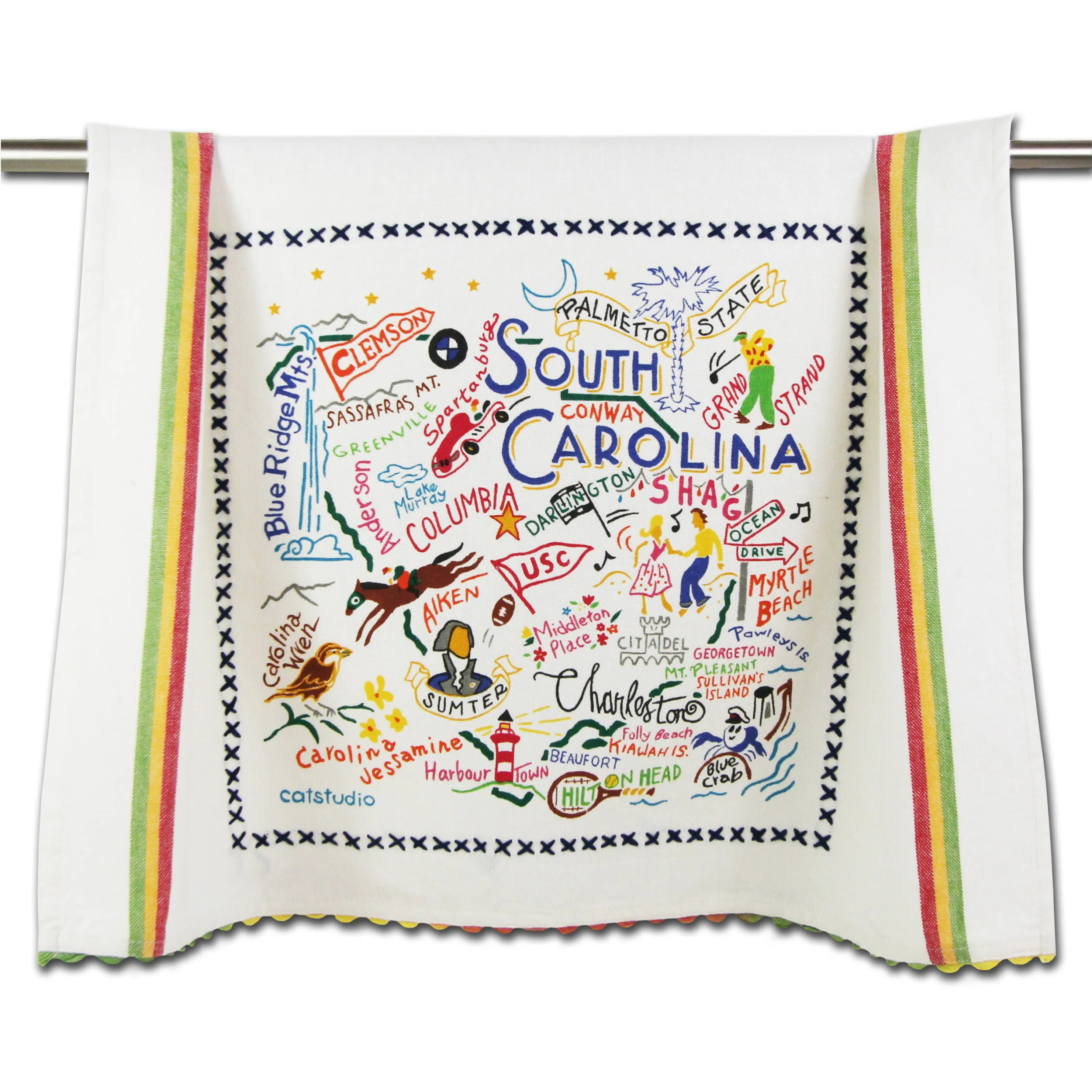 State of South Carolina Dish Towel