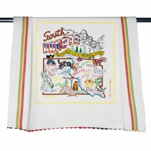 State of South Dakota Dish Towel