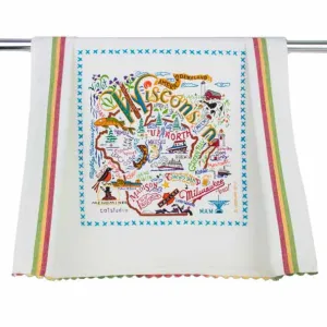 State of Wisconsin Dish Towel