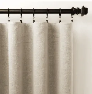 Stone Washed Linen Panel - Natural
